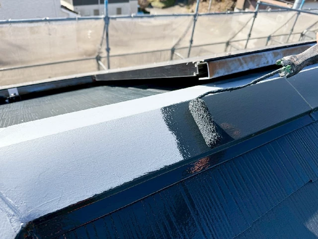 付帯部塗装工事