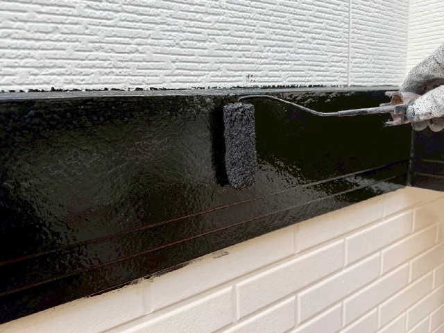 付帯部塗装工事