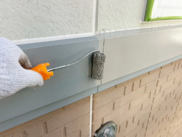 付帯部塗装工事