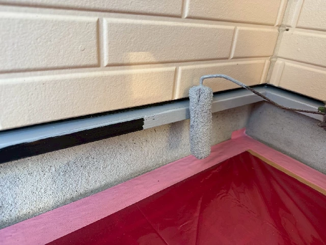 付帯部塗装工事