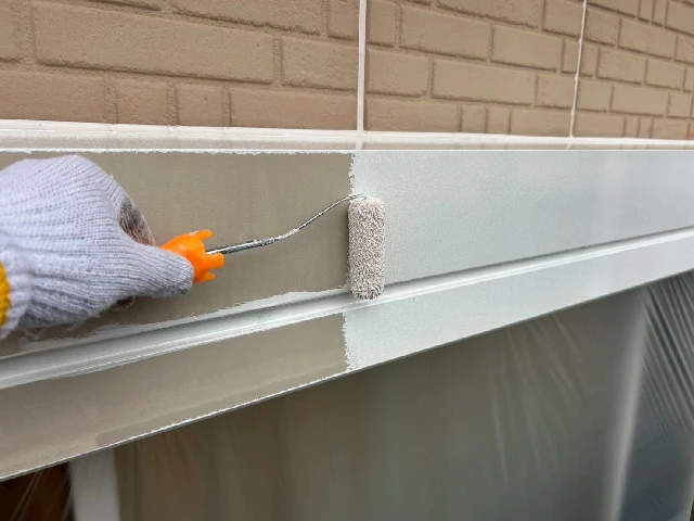 付帯部塗装工事