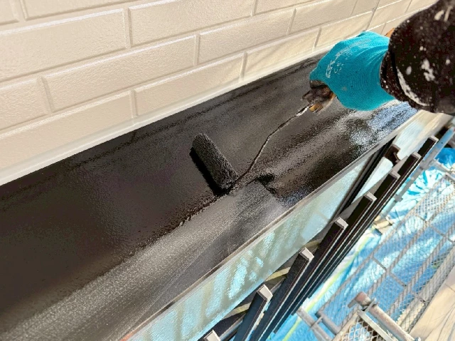 付帯部塗装工事