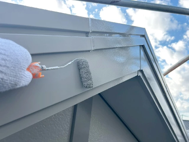 付帯部塗装工事