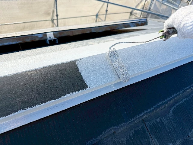 付帯部塗装工事