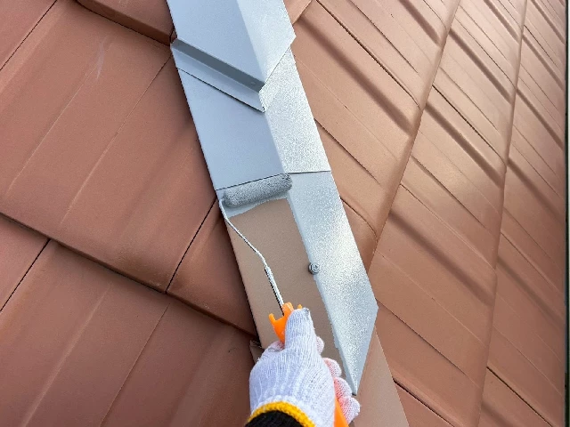 付帯部塗装工事