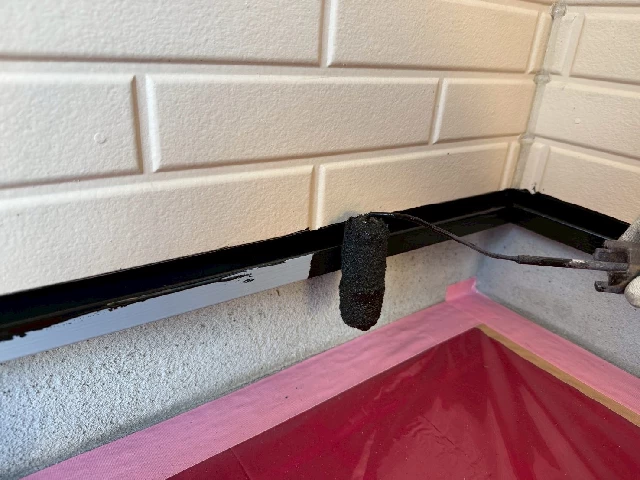 付帯部塗装工事