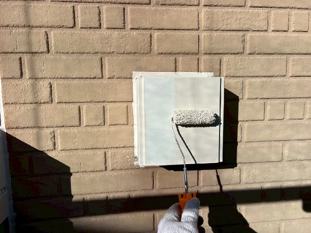 付帯部塗装工事