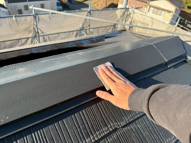 付帯部塗装工事