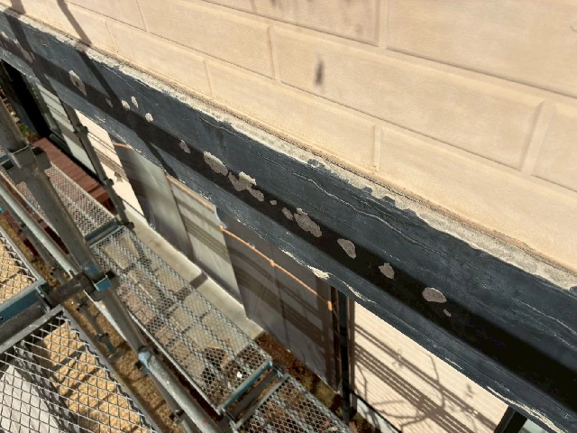 付帯部塗装工事