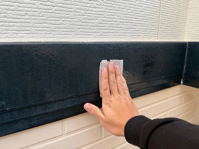 付帯部塗装工事