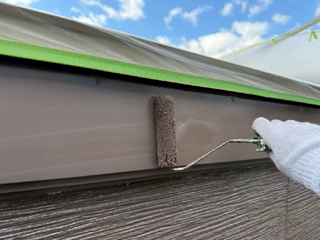 付帯部塗装工事