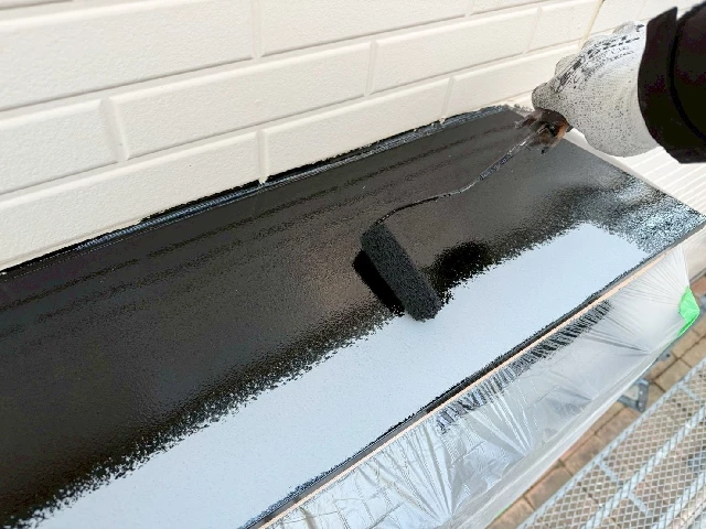 付帯部塗装工事