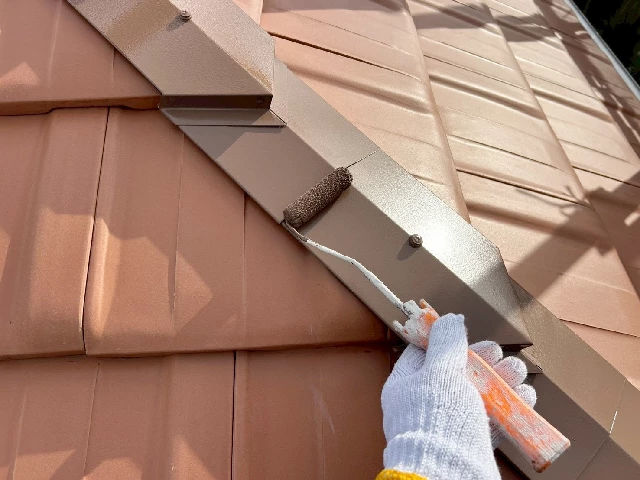 付帯部塗装工事