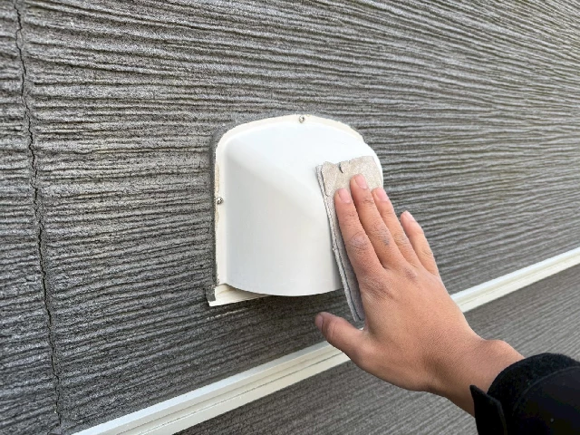 付帯部塗装工事