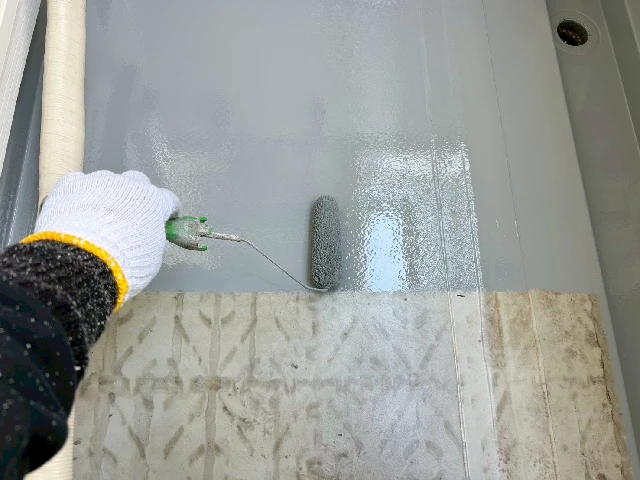 付帯部塗装工事