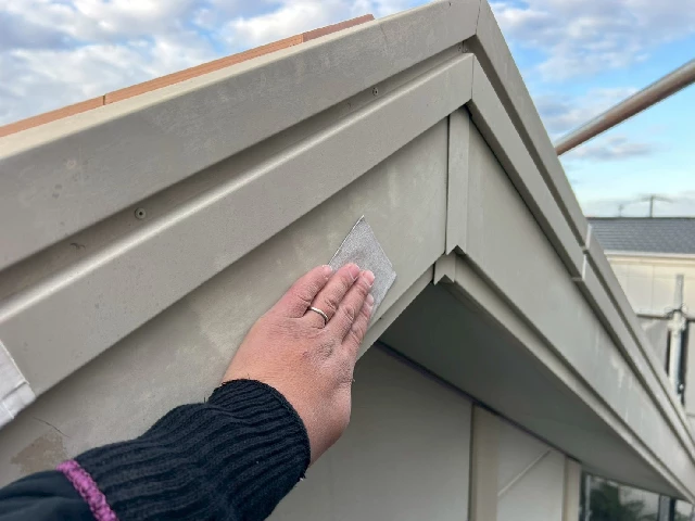 付帯部塗装工事