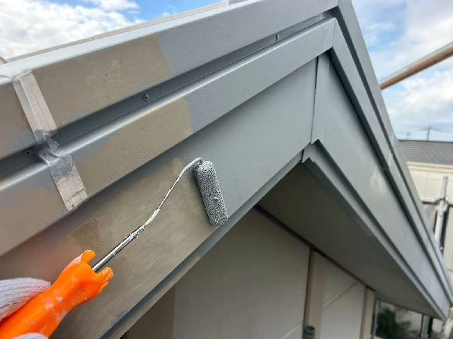 付帯部塗装工事