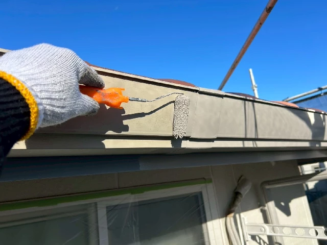 付帯部塗装工事