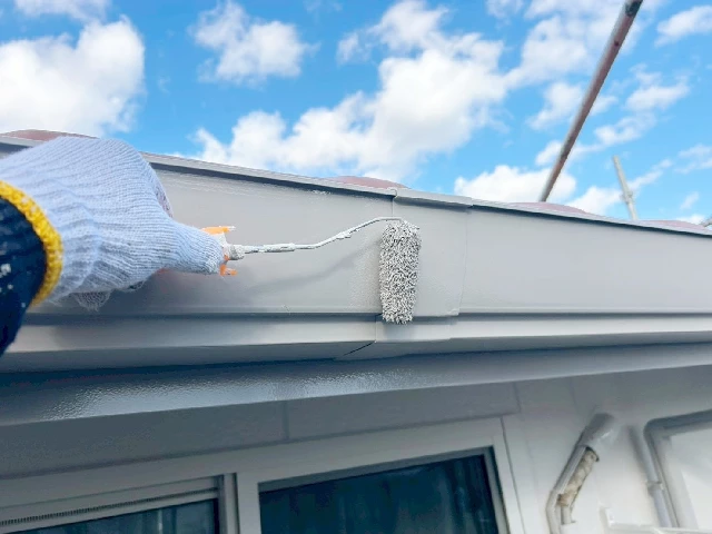 付帯部塗装工事