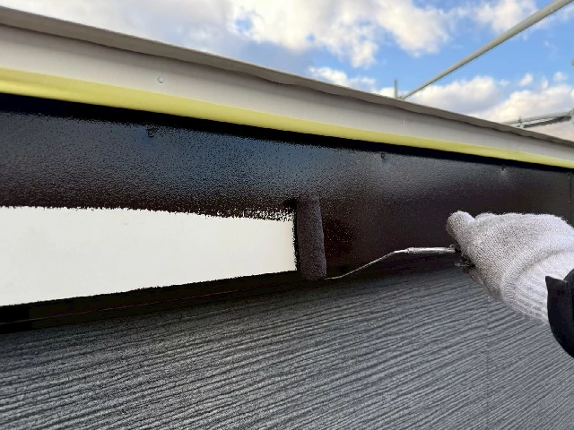 付帯部塗装工事