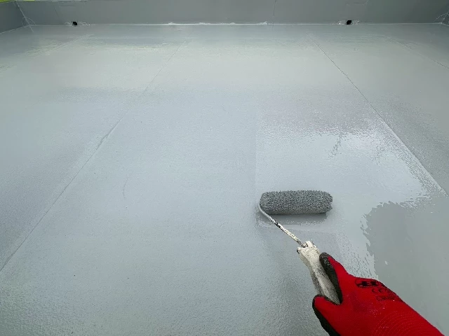 付帯部塗装工事