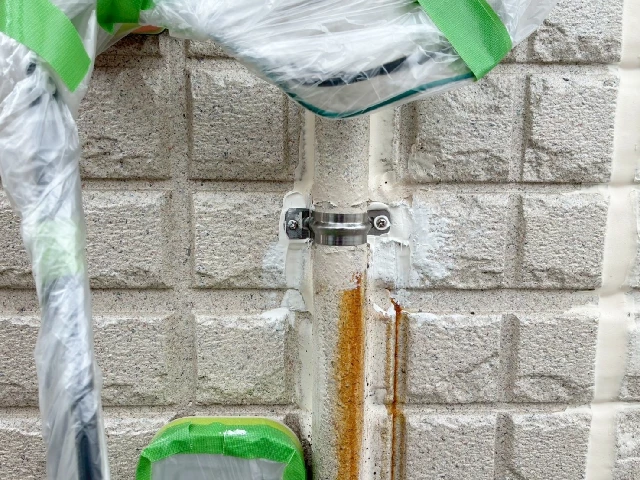 付帯部塗装工事