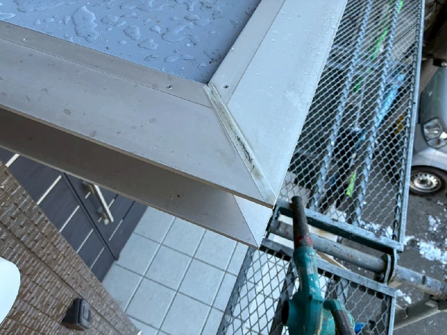 付帯部塗装工事