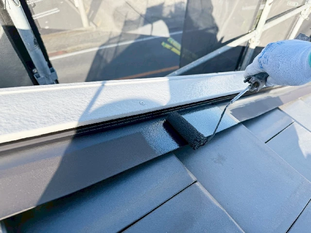 付帯部塗装工事