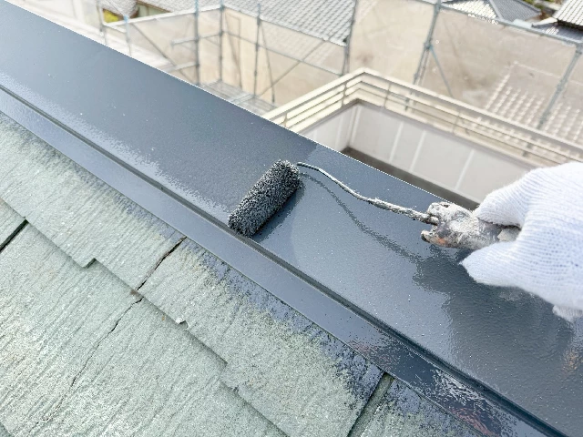 付帯部塗装工事