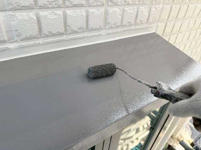 付帯部塗装工事