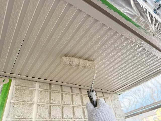 付帯部塗装工事