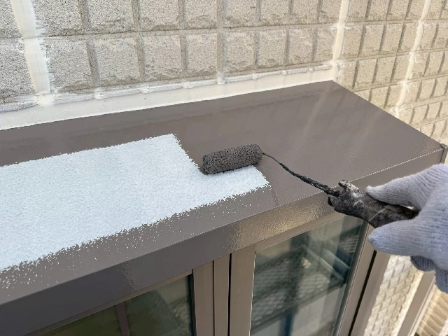 付帯部塗装工事