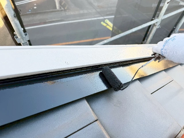 付帯部塗装工事