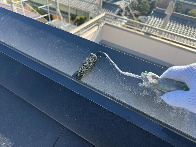 付帯部塗装工事