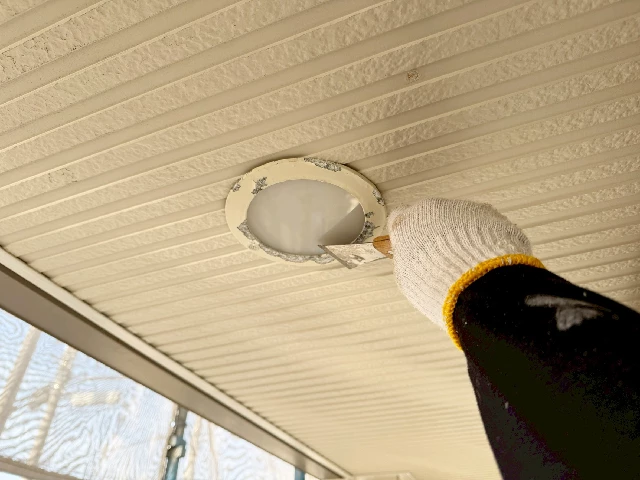 付帯部塗装工事