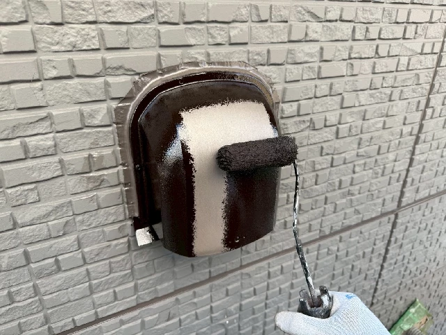 付帯部塗装工事