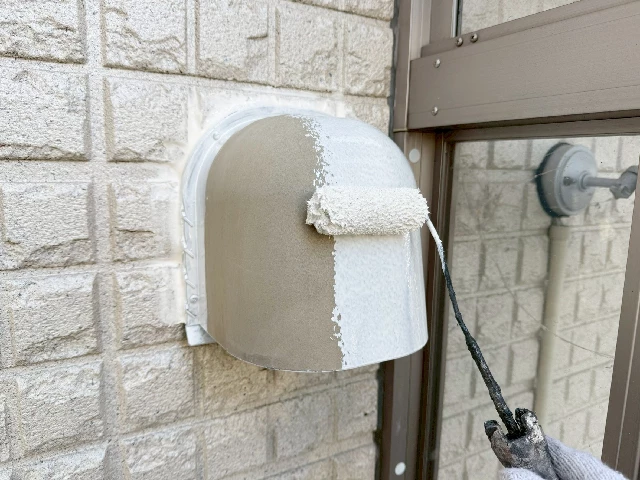 付帯部塗装工事