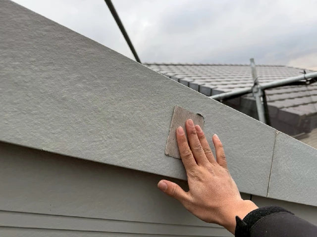 付帯部塗装工事