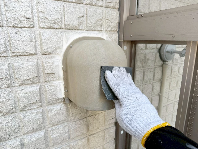 付帯部塗装工事