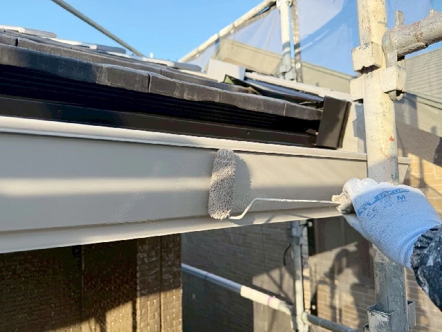 付帯部塗装工事