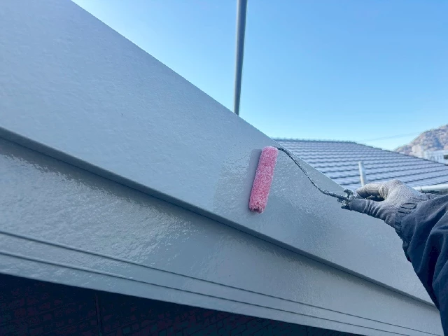 付帯部塗装工事