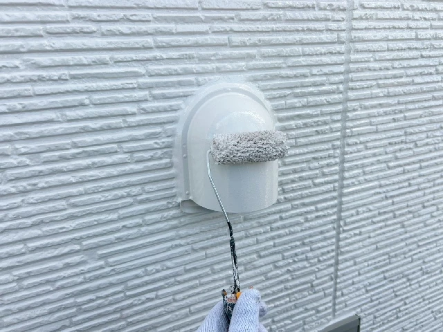 付帯部塗装工事