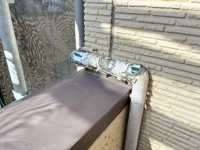 付帯部塗装工事