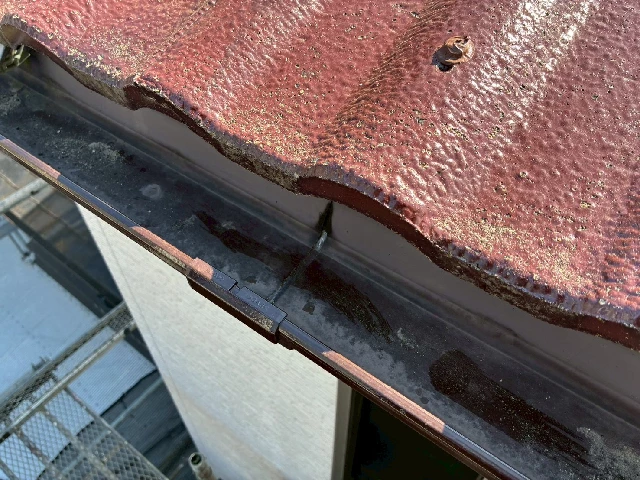 付帯部塗装工事