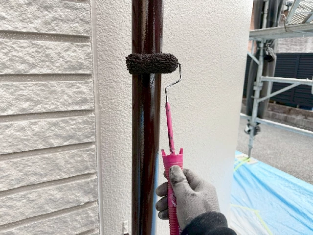 付帯部塗装工事