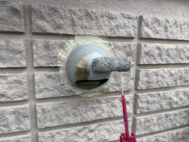 付帯部塗装工事