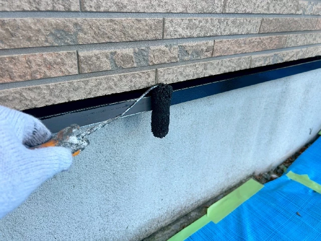 付帯部塗装工事