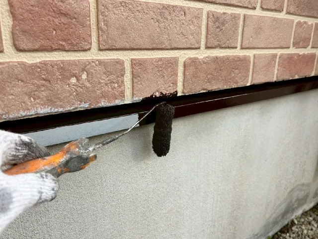 付帯部塗装工事