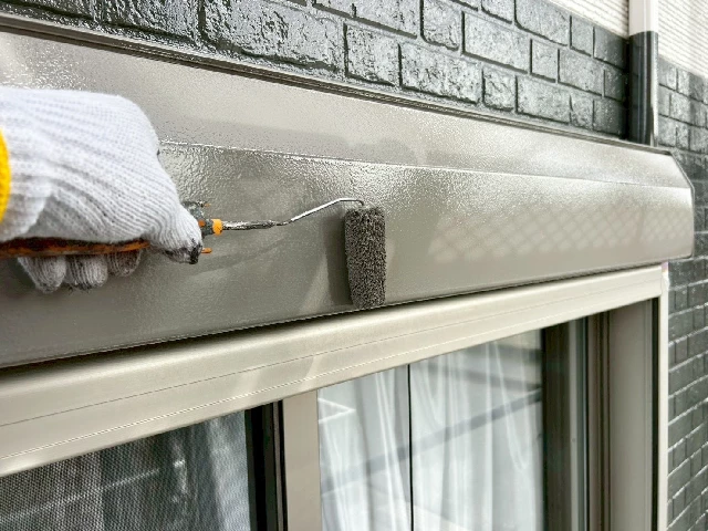 付帯部塗装工事