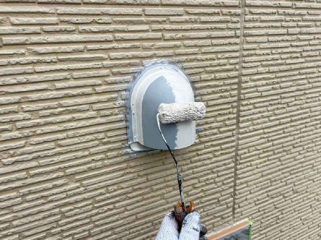 付帯部塗装工事